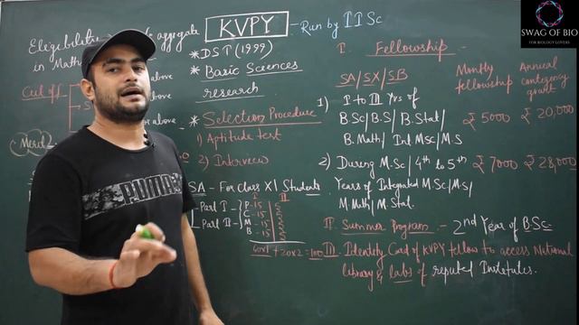 KVPY- For Science students of Class XI,XII & B.Sc. 1st year смотреть онлайн