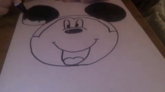 КАК НАРИСОВАТЬ МИККИ МАУСА )))))) смотреть онлайн