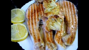 Нежнейшая Семга На Гриле Как приготовить рыбу гриль_Электрогриль Редмонд рецепты