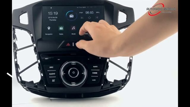 Autoradio Ford Focus 3 MK3 Android GPS Bluetooth Ecran Tactile Compatible Poste Radio D'Origine смотреть онлайн