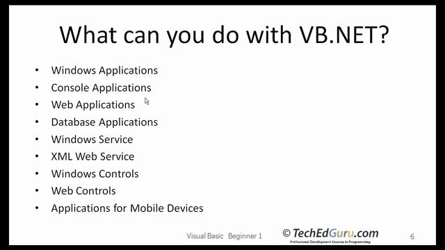 VB Beginner 1 - What is VB and What is .NET? смотреть онлайн