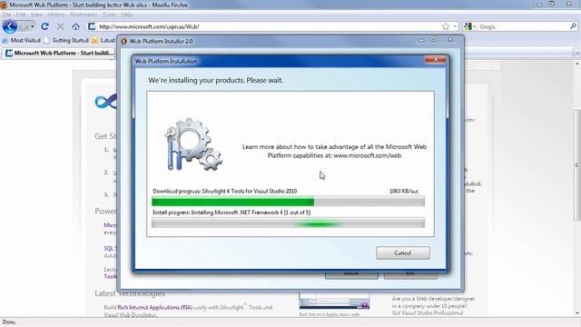 C#: Installing Visual Web Developer 2010 Express смотреть онлайн