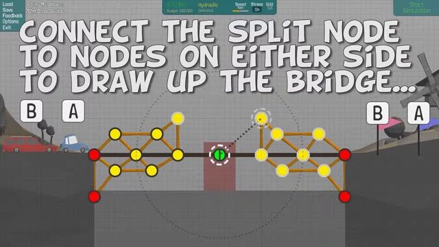 Poly Bridge Walkthrough - Alpine Meadows 8 of 12 (12m Drawbridge) смотреть онлайн