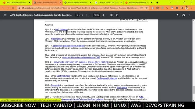 How to Pass the AWS Solution Architect Associate Exam in 7 Day | My Learning Guide in Hindi смотреть онлайн