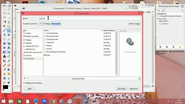 gimp Bild duplizieren -verkleinern- vergrößern -exportieren als jpg ,png ,gif смотреть онлайн