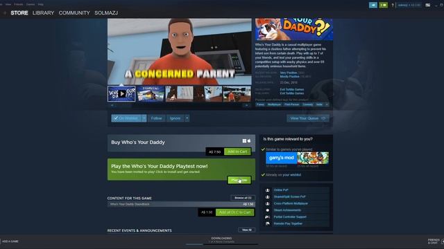 how to get who's your daddy for free on steam смотреть онлайн
