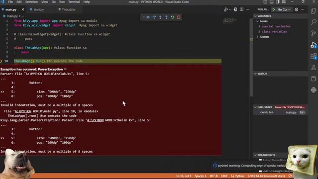 CREATING GUI USING KIVY MODULE FOR PYTHON | MARK BELLO GOES STREAM #003 смотреть онлайн