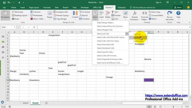 How to highlight the last cell/ row in Excel смотреть онлайн