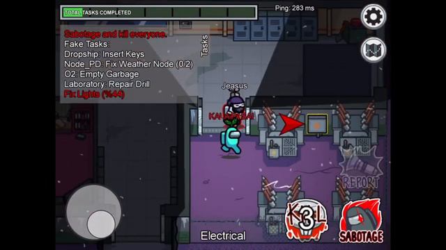 BEING IMPOSTER FOR 3 GAMES ( BUT IN END........)[AMONG US] смотреть онлайн