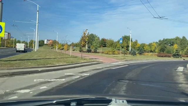 Выезд и съезд на пр-т Дзержинского. Движение по пр-ту Дзержинского. смотреть онлайн