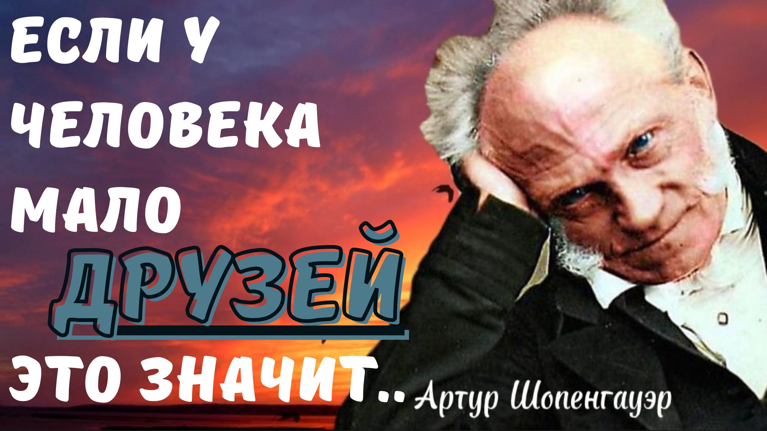 Артур Шопенгауэр - цитаты, которые стоит послушать.. смотреть онлайн