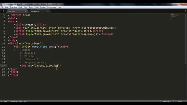 Bootstrap Tutorials in Hindi - 5 || Images and Tables part - 1 смотреть онлайн