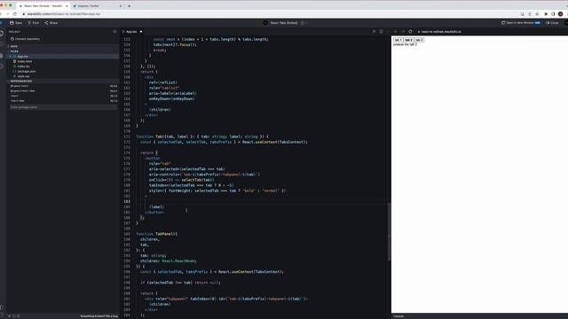 A trick to address layout shift in Tabs | JSer - learning React смотреть онлайн