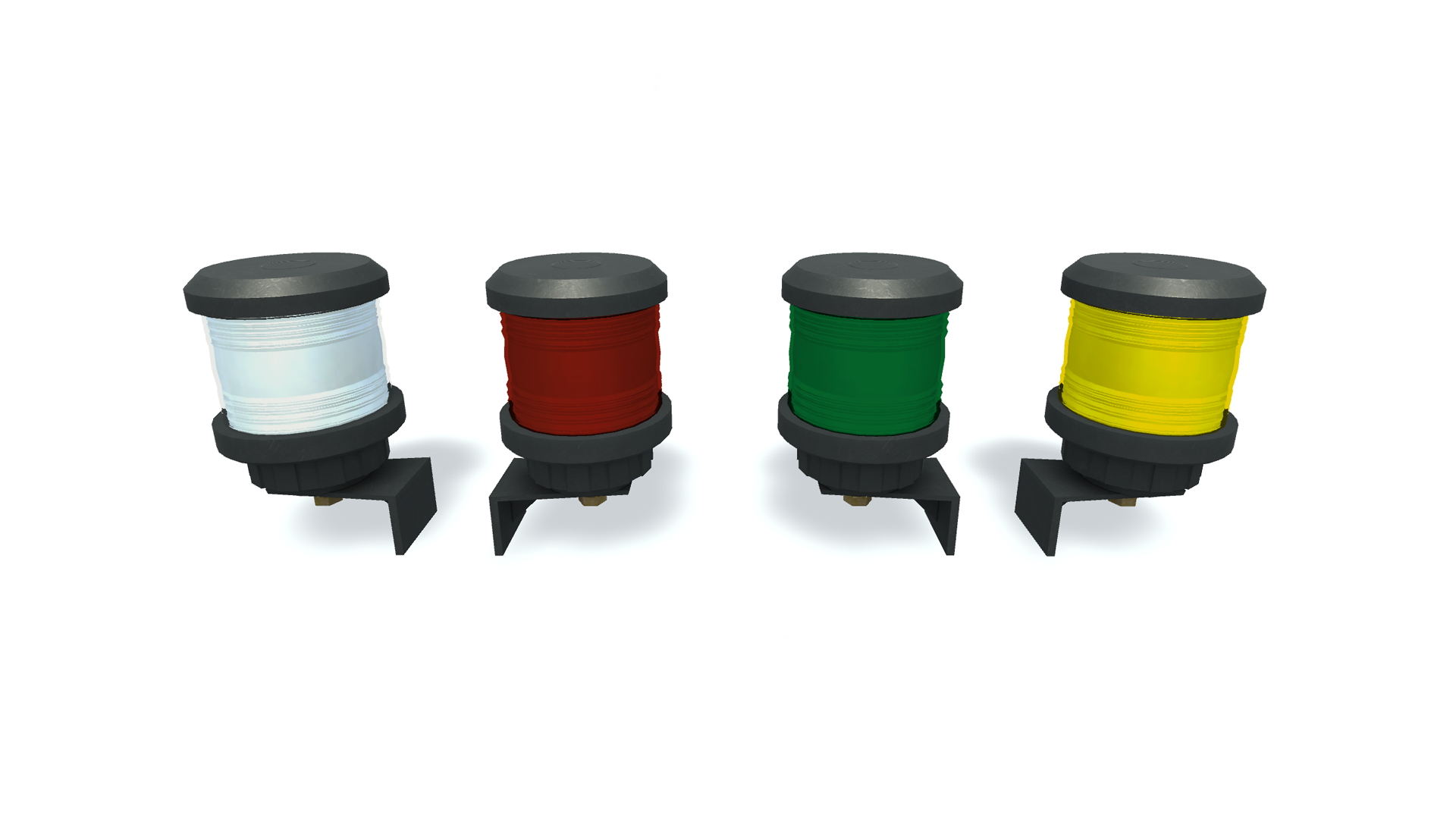 3D model.  Navigation fires A circular. Навигационный огонь. Круговой.