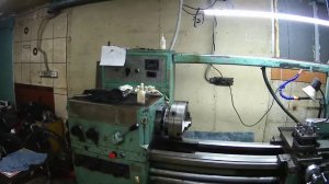 перевод токарного станка 16б16 на частотник и начало работы в своей мастерской.