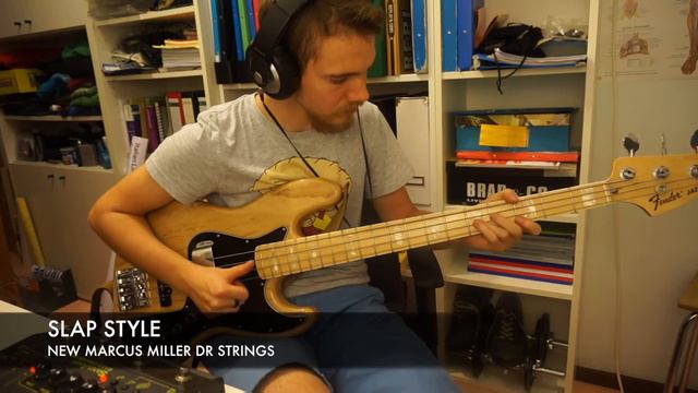 Old Fender VS New DR Bass Strings смотреть онлайн