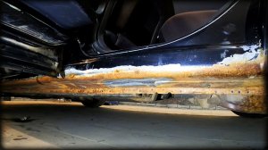 Как покрасить пороги. Правило 3ех метров! Метод ПЕРЕКУП, очень просто, но так делать не нужно!