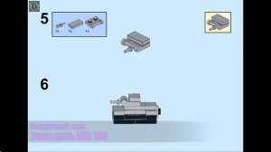 Мини танк Pz. II J из Лего