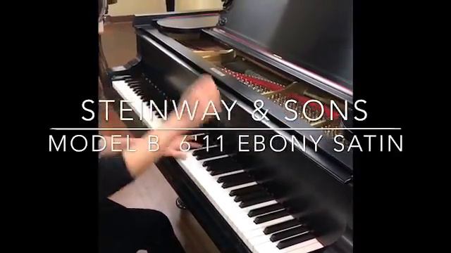 Steinway & Sons Model B 6'10.5" Restored and Refinished смотреть онлайн