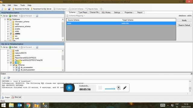 Migracion de datos mysql a sql server смотреть онлайн