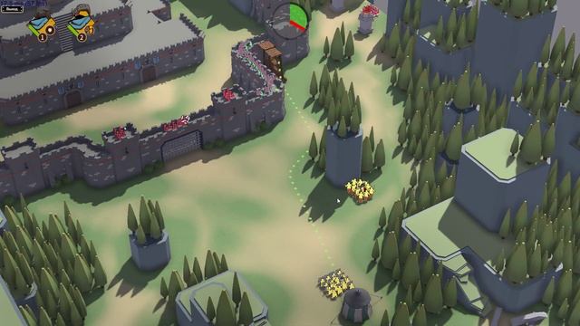Capturing the castle in (Extremely Realistic Siege Warfare Simulator) смотреть онлайн