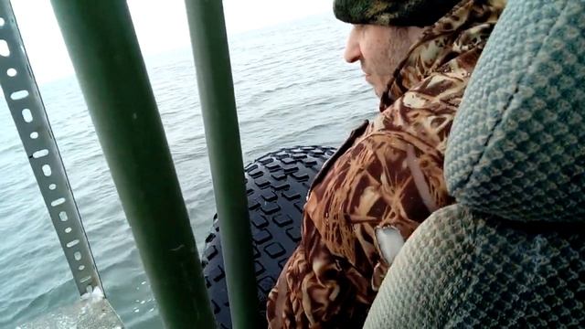 Вездеход Соломономобиль-94, плавание зимой. смотреть онлайн