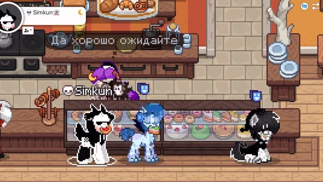//🍥ПОНИ ТАУН//РАБОТАЮ ОФИЦИАНТАМ//1 ДЕНЬ//РЕАКЦИЯ🍥// #понитаун #ponytown