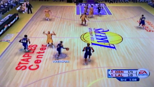 NBA LIVE 06 2007-08 Nuggets vs 2007-08 Lakers смотреть онлайн