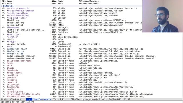 Emacs: Introduction To IBUFFER