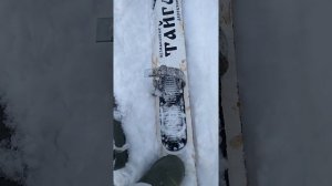 Охотничьи, деревянные лыжи "Тайга". Первый отзыв