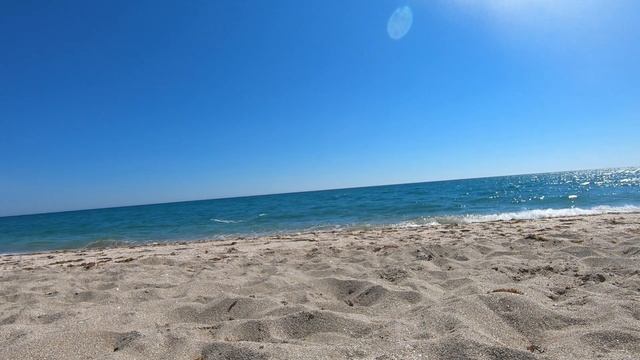 Релакс. Шум моря. Крым. Коса Беляус смотреть онлайн