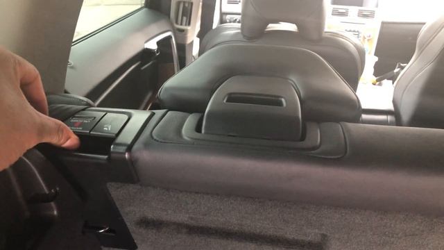 VOLVO XC60 XC70 XC90 - HOW TO LAY  REAR SEATS