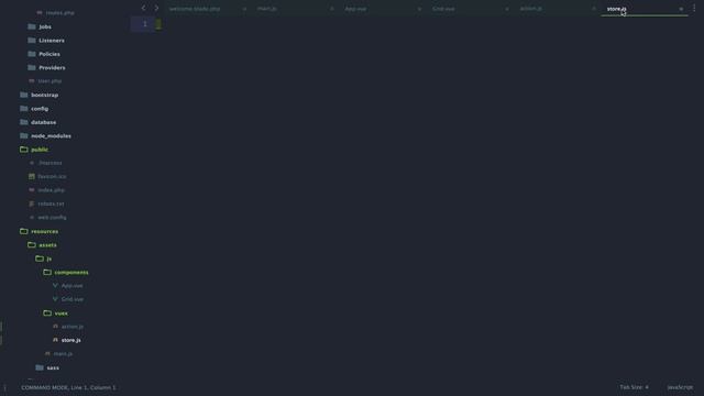 Real-time Grid Component Laravel, Vue.js, Vuex & Socket.io смотреть онлайн