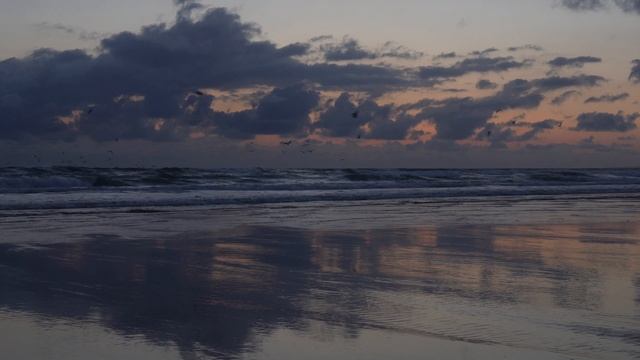 Golden sunset relaxing music ?Ocean sunset 4k - 0093 смотреть онлайн