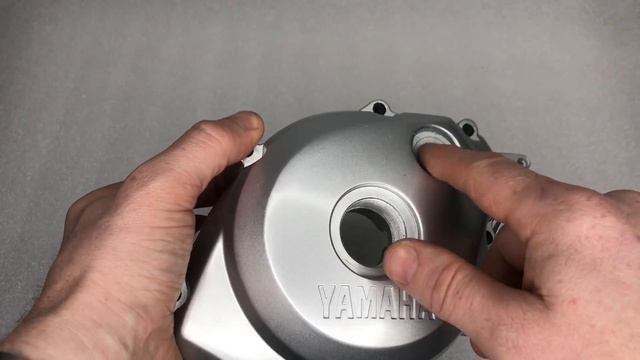 Yamaha ybr 125, левая крышка двигателя. смотреть онлайн