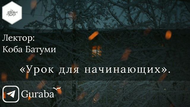 Коба Батуми - «Урок для начинающих. Бог существует без места и без направления». смотреть онлайн