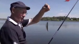 Рыбалка на маховую удочку. Ловля уклейки.