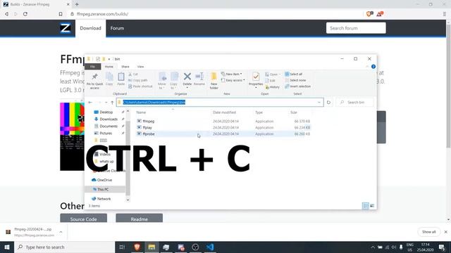 How to install FFmpeg on WINDOWS 10??? [30SEC TUTORIAL] смотреть онлайн
