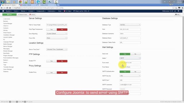 Configure Sj Contact Ajax Module смотреть онлайн