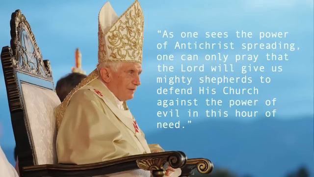 Did Pope Benedict think Francis was Antichrist? | Dr Taylor Marshall смотреть онлайн