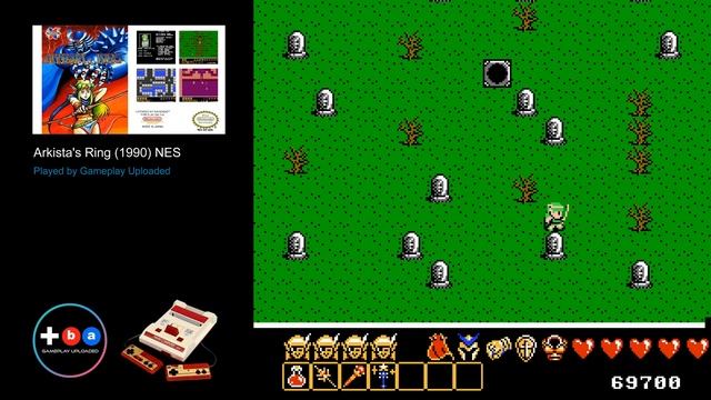 Arkista's Ring (1990) NES - Complete Items [TAS] смотреть онлайн
