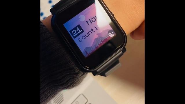 30sec timer on Bangle.js 2 смотреть онлайн