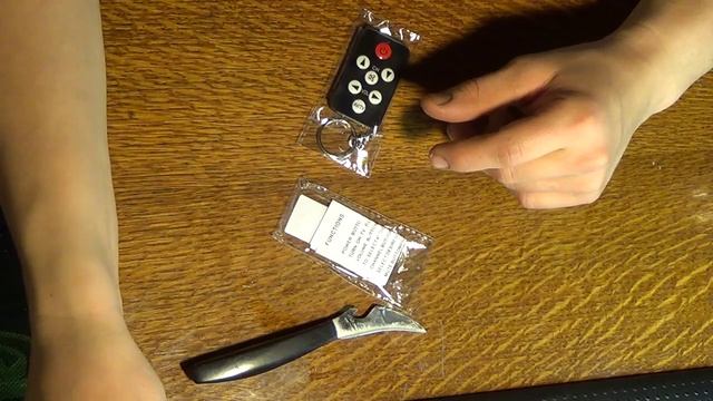 Пульт к телевизору брелок. Посылка из Китая №132 смотреть онлайн