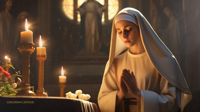 The Nun Prayer In The Sacred Harmony Of Gregorian Chants | Catholic  Prayer | Orthodox Choir Music
