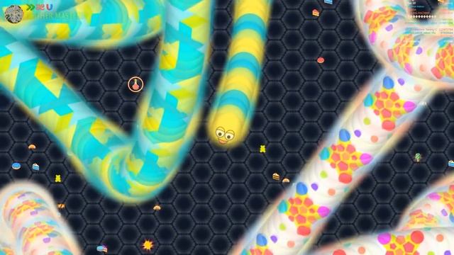 Wormate.io 566,106,176 SCORE Immortal Worm HACK? Trolling Giant Worm Epic Wormateio Gameplay!