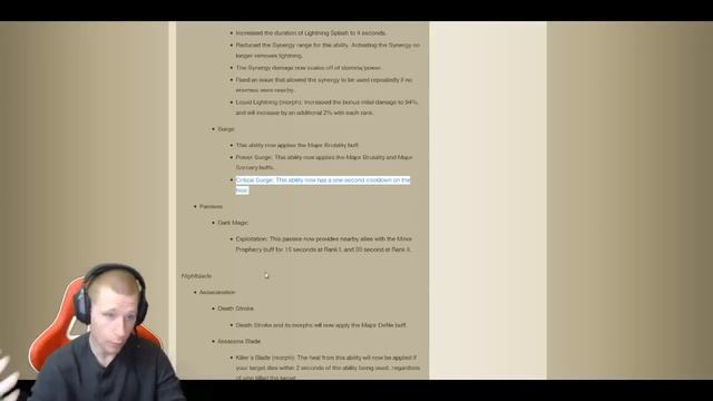 Elder Scrolls Online Patch 1.6 Note Reactions смотреть онлайн