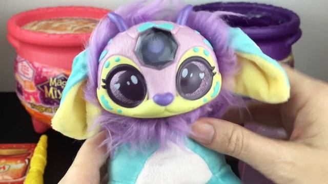 Magic Mixies Earth Magic & Fire Magic Gem Surprise Cauldrons Potion Fizz Plush ✨ Unboxing & Review