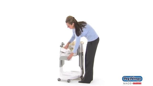 2011 High Chair - Peg Perego Tatamia - How to Convert to an Infant Recliner смотреть онлайн