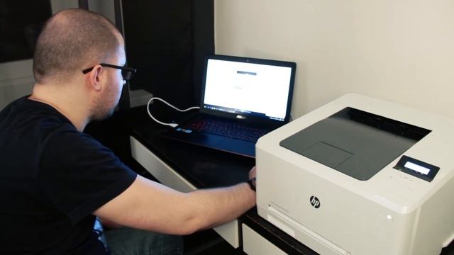 Цветной лазерный принтер HP LaserJet Pro 200 Color M252n (обзор от владельца) смотреть онлайн