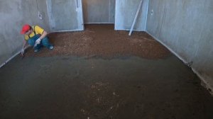 Как сделать облегченную стяжку с керамзитом!